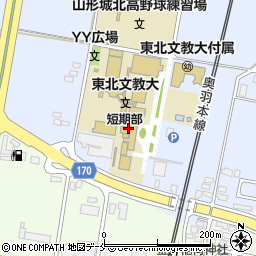 学校法人富澤学園周辺の地図