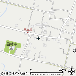 宮城県仙台市若林区三本塚境堀169周辺の地図
