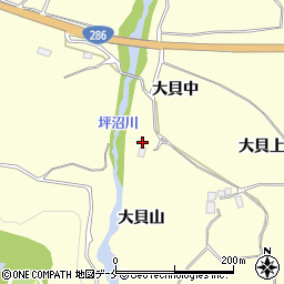宮城県仙台市太白区坪沼大貝山2周辺の地図
