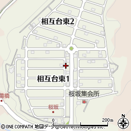 宮城県名取市相互台東周辺の地図