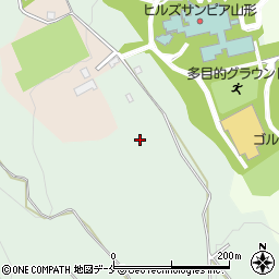 山形県山形市蔵王飯田周辺の地図