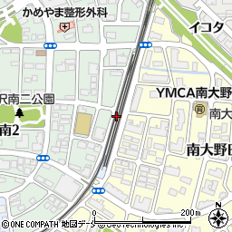 宮城県仙台市太白区大野田宿在家周辺の地図