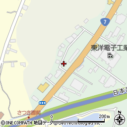 新潟県砂利砕石協会村上支部周辺の地図