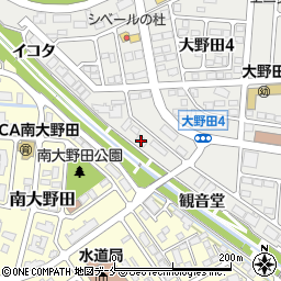 ササキ株式会社　仙台支店周辺の地図