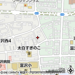 宮城県仙台市太白区富沢（川前）周辺の地図