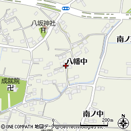 宮城県仙台市太白区富田八幡中周辺の地図
