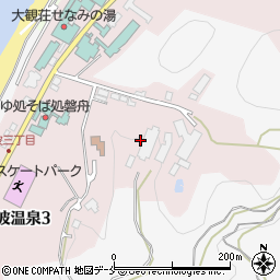 新潟県村上市瀬波温泉3丁目周辺の地図