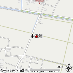 宮城県仙台市若林区三本塚周辺の地図
