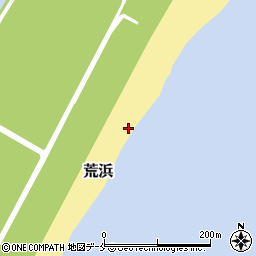 長浜周辺の地図