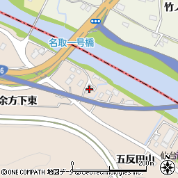 宮城県名取市高舘熊野堂余方下東6周辺の地図