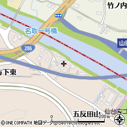 宮城県名取市高舘熊野堂余方下東2周辺の地図