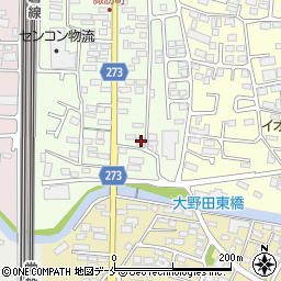 宮城県仙台市太白区諏訪町12-21周辺の地図