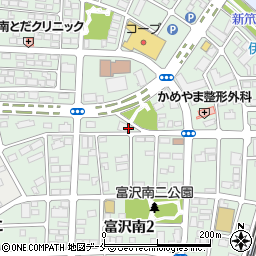 宮城県仙台市太白区富沢南周辺の地図