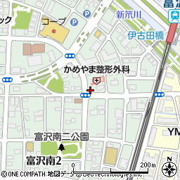 マリーン調剤薬局　富沢店周辺の地図