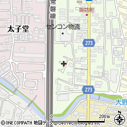 宮城県仙台市太白区諏訪町6周辺の地図
