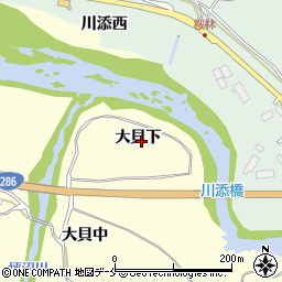 宮城県仙台市太白区坪沼大貝下周辺の地図