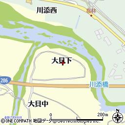 宮城県仙台市太白区坪沼（大貝下）周辺の地図