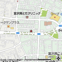 明光義塾　富沢教室周辺の地図