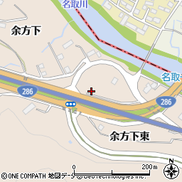 宮城県名取市高舘熊野堂余方下東34周辺の地図