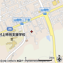 東北電気保安協会村上事業所周辺の地図