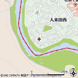 宮城県仙台市太白区茂庭人来田西65-6周辺の地図