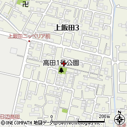 仙台市　上飯田・たんぽぽホーム周辺の地図