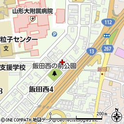 広田薬品山形営業所周辺の地図