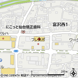 マンマチャオ仙台富沢店周辺の地図