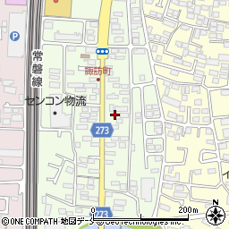 宮城県仙台市太白区諏訪町12-67周辺の地図