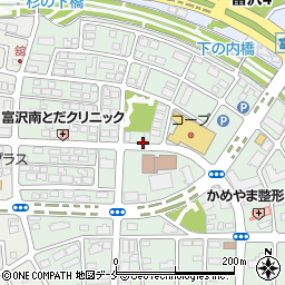 富沢市民センター前周辺の地図
