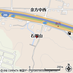 宮城県名取市高舘熊野堂石畑山周辺の地図