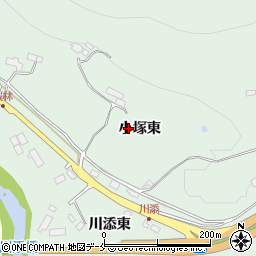 宮城県仙台市太白区茂庭小塚東周辺の地図