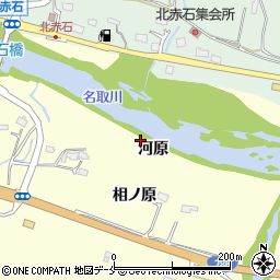 宮城県仙台市太白区坪沼河原周辺の地図