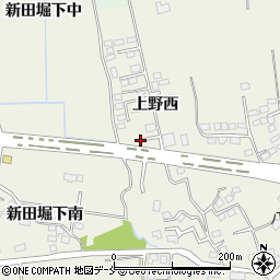 宮城県仙台市太白区富田上野西周辺の地図