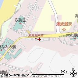菓子竹瀬波店周辺の地図