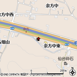 宮城県名取市高舘熊野堂余方中東34周辺の地図