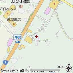 ベルホール会津屋　村上周辺の地図