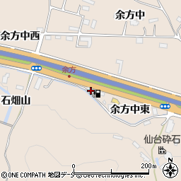 宮城県名取市高舘熊野堂余方中東38周辺の地図