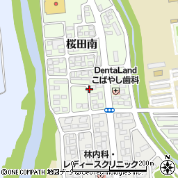 山形県山形市桜田南6周辺の地図