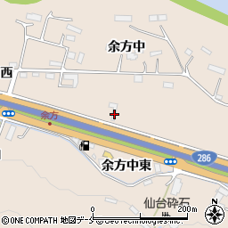宮城県名取市高舘熊野堂余方中東32周辺の地図