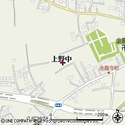 宮城県仙台市太白区富田上野中周辺の地図