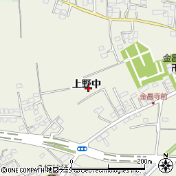 宮城県仙台市太白区富田（上野中）周辺の地図