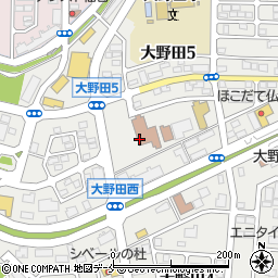 大野田コミュニティ・センター周辺の地図
