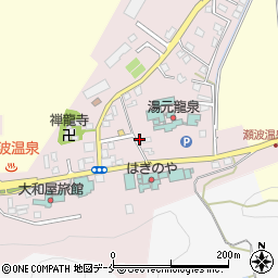 新潟県村上市瀬波温泉周辺の地図