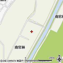 宮城県仙台市若林区荒浜（南官林）周辺の地図