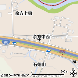 宮城県名取市高舘熊野堂（余方中西）周辺の地図