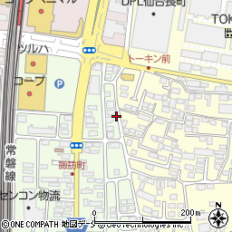 宮城県仙台市太白区諏訪町14周辺の地図