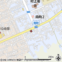 新潟日報村上支局周辺の地図