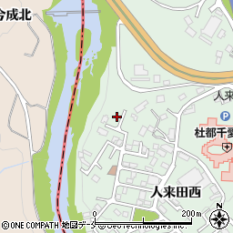 宮城県仙台市太白区茂庭人来田西26周辺の地図