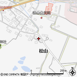 新潟県村上市松山165周辺の地図
